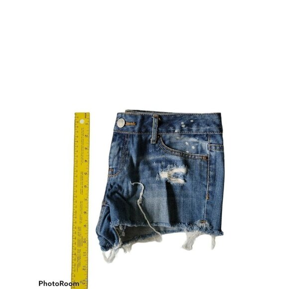 Aeropostale Denim Daisy Duke Distressed Je… - Picture 6 of 6